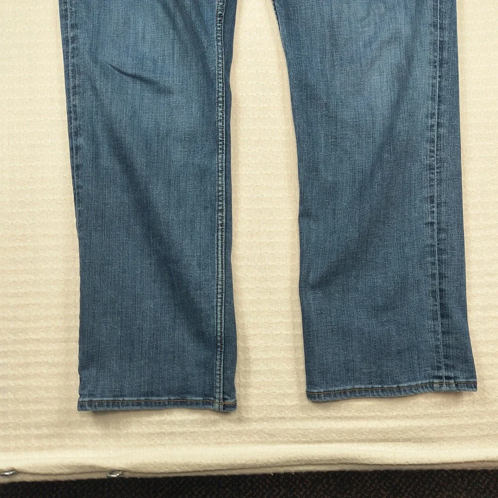 Banana Republic Mens Slim Fit Stretch Denim Blue‎ Jeans 36W 30L Medium Wash 636